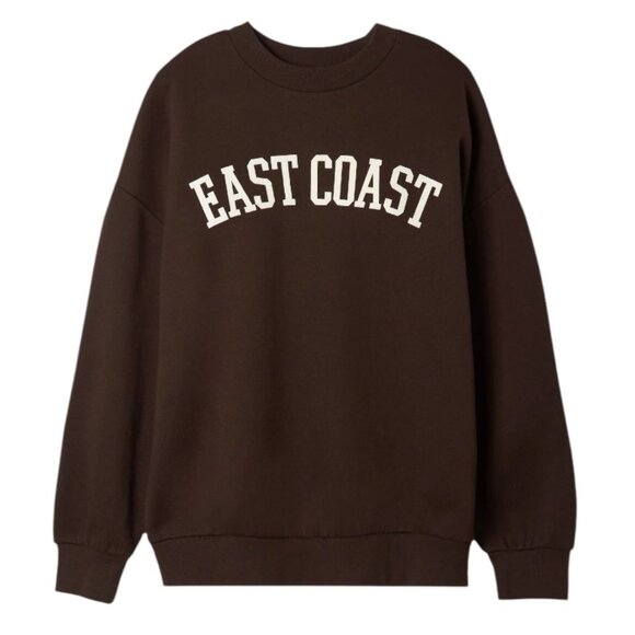 NWOT Oak + Fort Oversized Graphic Sweatshirt - Picture 1 of 6